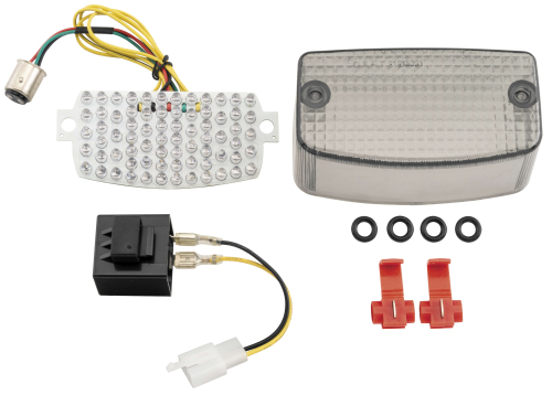 BikeMaster - BikeMaster Integrated Taillight - Smoke Lens - TZH-180-INT-S