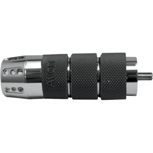 Avon Grips - Avon Grips Gatlin Air Cushioned Shifter Peg - Chrome - SP-AIR-90-CH-GA