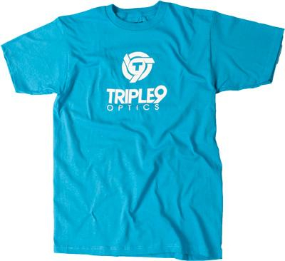 Triple 9 Optics - Triple 9 Optics Logo T-Shirt - 37-2721S - Turquoise - Small