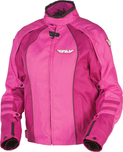 Fly Racing - Fly Racing Georgia II Ladies Jacket - #5791 477-7029~0 - Pink - X-Small