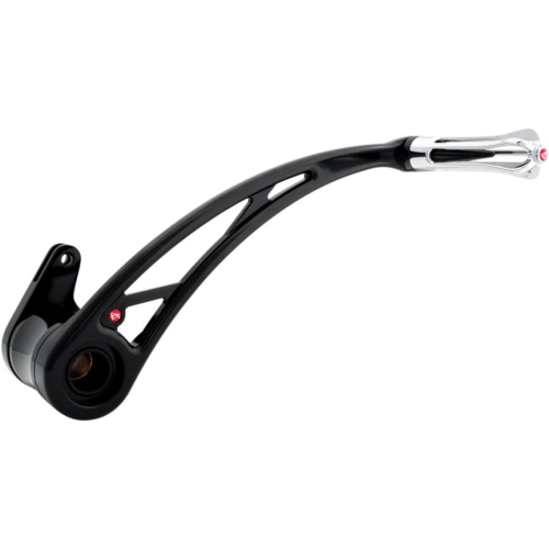 Battistinis Custom Cycles - Battistinis Custom Cycles Wireframe Brake Pedal - Black with Chrome/Black Peg - 50-553