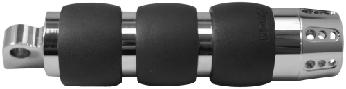 Avon Grips - Avon Grips Velvet Air Cushion Gatlin Footpegs - Chrome - FP-AIR-93-CH-GAT