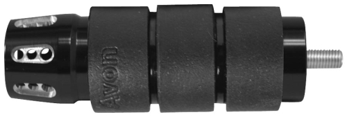 Avon Grips - Avon Grips Velvet Air Cushion Gatlin Footpegs - Black - FP-AIR-96-AN-GAT