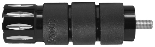 Avon Grips - Avon Grips Velvet Air Cushion Rival Shifter/Brake Peg - Black - SP-AIR-96-AN-RIV