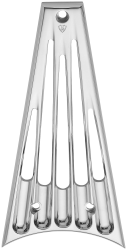 Arlen Ness - Arlen Ness Deep Cut Frame Grill - Chrome - 03-650
