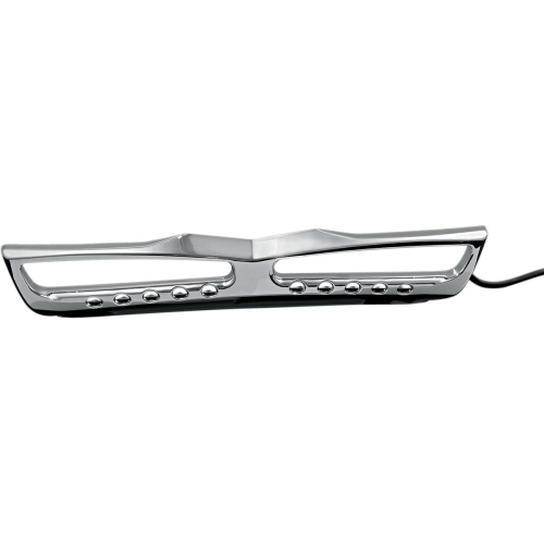 Kuryakyn - Kuryakyn Chrome Grill with Amber LEDs - 7328