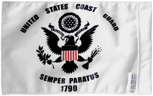 Pro Pad - Pro Pad Coast Guard Highway Flag - 6in. x 9in. - FLG-CGF