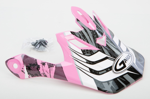 G-Max - G-Max Visor for GM-46X Helmets - Shredder Pink - Md/3XL - G046008