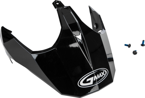 G-Max - G-Max Visor with Screws for GM-11/S Helmets - Black - G011008