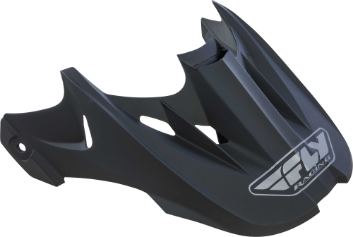 Fly Racing - Fly Racing Visor for Kinetic Solid Helmets - Matte Black - 73-3794