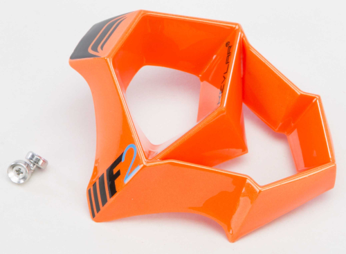 Fly Racing - Fly Racing Mouthpiece for F2 Carbon Helmets - Acetylene Orange/Purple - 73-4588