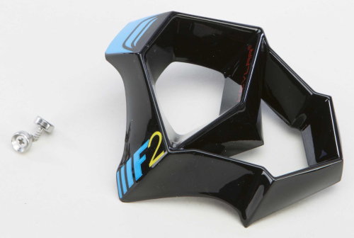 Fly Racing - Fly Racing Mouthpiece for F2 Carbon Helmets - Acetylene Red/Yellow - 73-4586