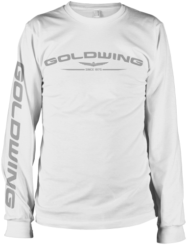 Honda Collection - Honda Collection Gold Wing Corporate Long Sleeve T-Shirt - 547293 - White - 2XL
