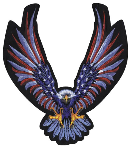 Lethal Threat - Lethal Threat Stars N Stripes Embroidered Patch - LT30141