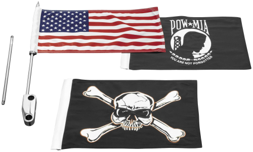 Kuryakyn - Kuryakyn Side Mount Flag Kit - 4208