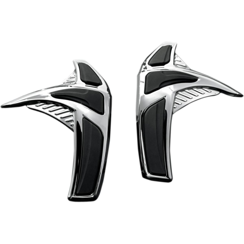Kuryakyn - Kuryakyn Chrome Saddlebag Front Scuff Protectors - 3918
