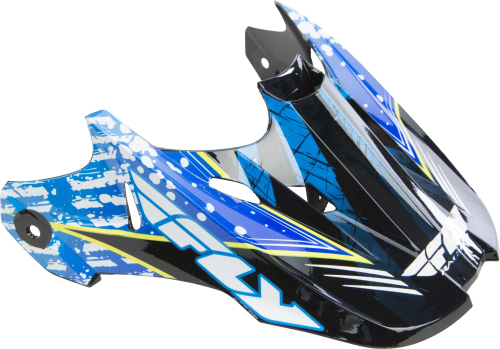 Fly Racing - Fly Racing Visor for Fly Aurora Helmets - Blue - 73-4803