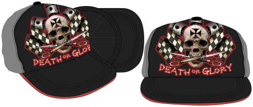 Lethal Threat - Lethal Threat Death or Glory Hat - HT82001S/M - Death or Glory - Sm-Md