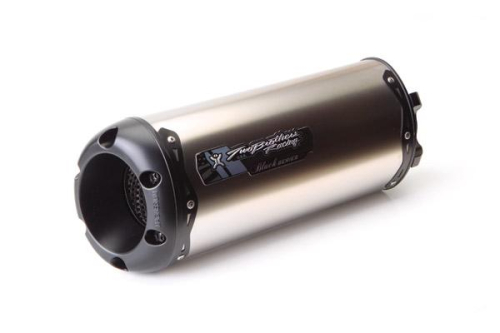 Two Brothers Racing - Two Brothers Racing M-2 Black Series V.A.L.E. V3 Slip-On (Low Mount) - Titanium - 005-2990408V3-B