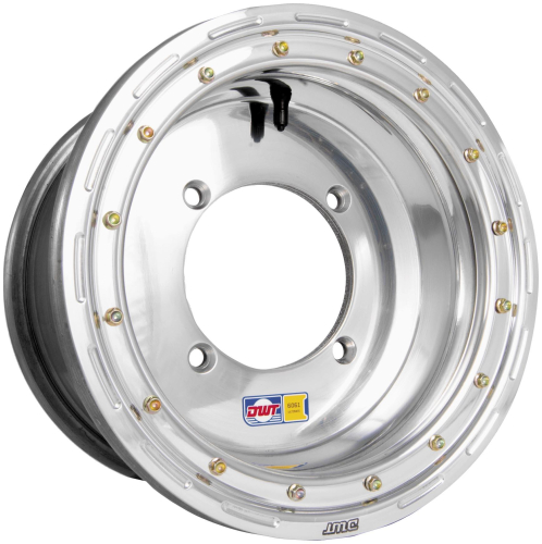 Douglas Wheel Tire - Douglas Wheel Tire Ultimate Beadlock Utility Wheel - 12x7 - 2+5 Offset - 4/137 - Polished - UL12072536P