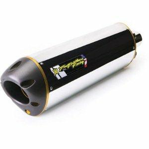 Two Brothers Racing - Two Brothers Racing M-2 V.A.L.E. Slip-On - Titanium - 005-3080408V-B