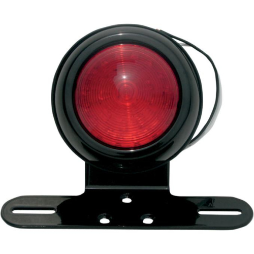 NYC Choppers - NYC Choppers 1950 Pontiac Bobber Style OEM Mount for Tail Light/License Plate Assembly - Black - 1950 BLK OEM