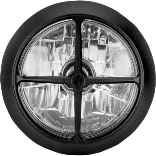 Performance Machine - Performance Machine Crossbar 5 3/4in. Visions Headlight - Black Ops - 02072004CBRSMB