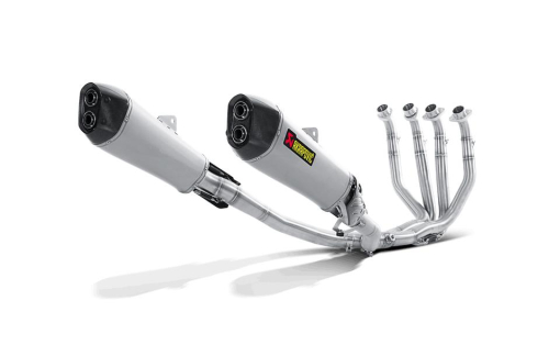 Akrapovic - Akrapovic Racing Line Full System Dual Exhaust - Titanium Mufflers - S-K14R3-ZAAT