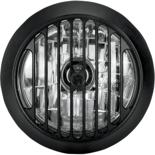 Performance Machine - Performance Machine Grill 5 3/4in. Visions Headlight - Black Ops - 02072004GRLSMB