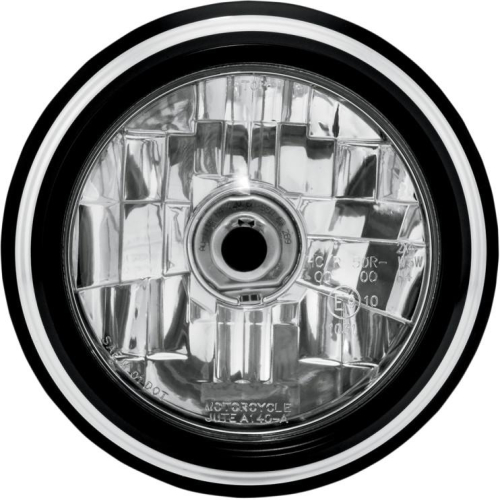 Performance Machine - Performance Machine Merc 5 3/4in. Visions Headlight - Contrast Cut - 02072004MRCBM