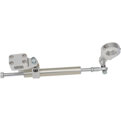Moose Racing - Moose Racing 7 Way Steering Stabilizer - Rebuildable - Silver - BTS-RB543-S