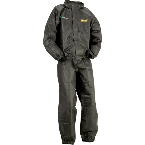 Moose Racing - Moose Racing Mud Rainsuit - PA102M-01SM - Black - Small