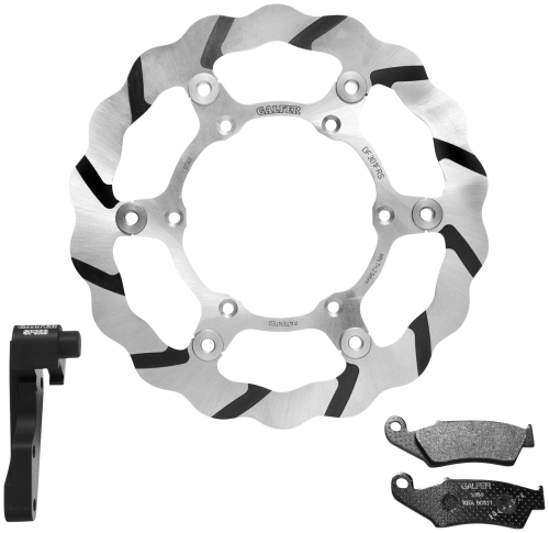 Galfer Brakes - Galfer Brakes Tsunami Oversize Wave Brake Rotor Kit - KITOS33