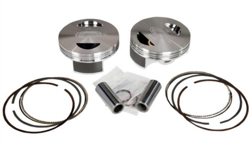 Revolution Performance - Revolution Performance Monster Big Bore Piston Kit (124in. Flat Top) - Bore 4.25in. - Stroke 4.375in. - 10.5:1 Compression - 301-111W