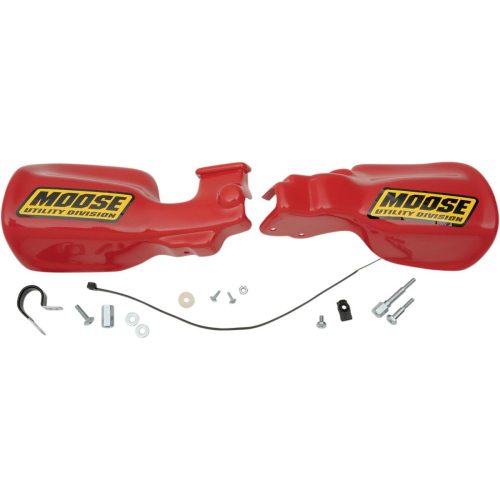 Moose Racing - Moose Racing Handguards - Red - CMU59468-2