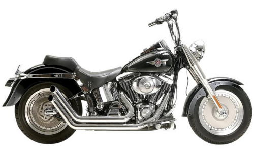 Samson - Samson Legend Series Exhaust System - Sidewinders - Chrome - S3-966