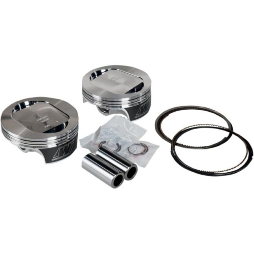 Revolution Performance - Revolution Performance Big Bore Piston Kit (117in Reverse Dome Flat Top) - Bore 4.125in. - Stroke 4in. - 10.5:1 Compression - 301-119W