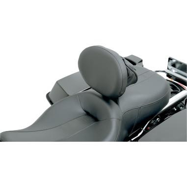 Drag Specialties - Drag Specialties Large Pad Assembly with Pivoting Pad for Driver Backrest Kit - Tall Bar - Vinyl - 0822-0167