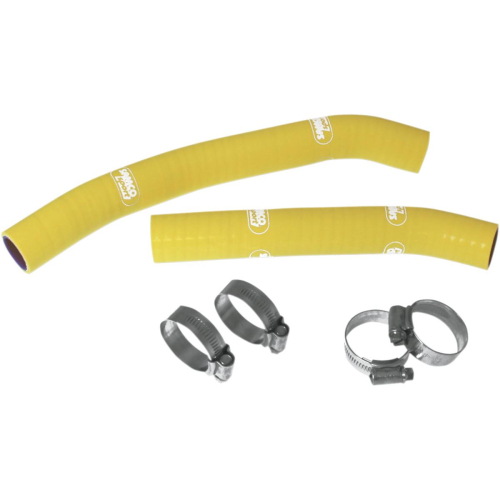 Moose Racing - Moose Racing Radiator Hose/Clamp Kit - Yellow - MBU-SUZ-31-YL