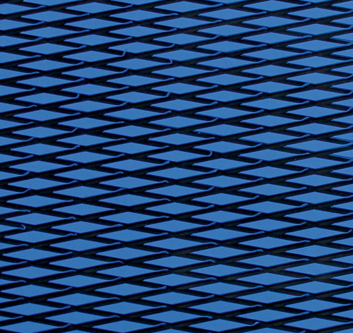 Hydro-Turf - Hydro-Turf Ride Mat Material - Diamond Groove - Blue/Black - SHT37CD2T-BL/BK
