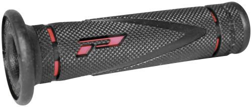 Pro Grip - Pro Grip 838GP Duo Density Road Race Grips - Red/Black - 838RARD