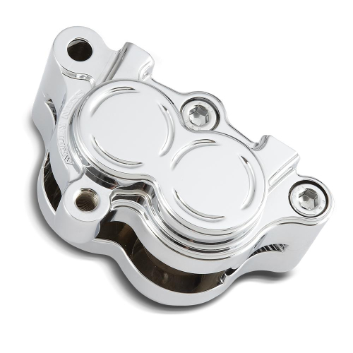 Arlen Ness - Arlen Ness Brake Caliper Housing - Front Left - Chrome - 02-840