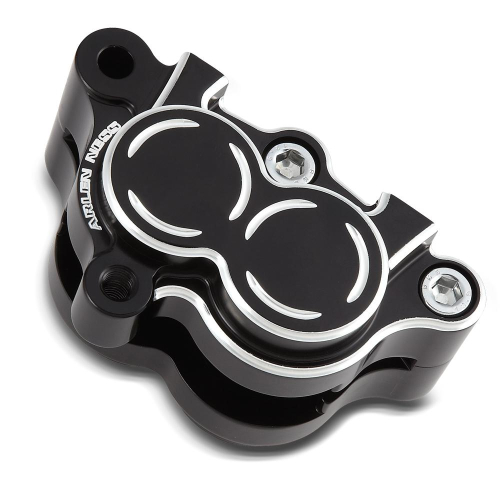 Arlen Ness - Arlen Ness Brake Caliper Housing - Front Left - Black - 02-841