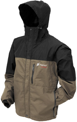 Frogg Toggs - Frogg Toggs Toad Rage Jacket - NT6601-105SM - Stone/Black - Small