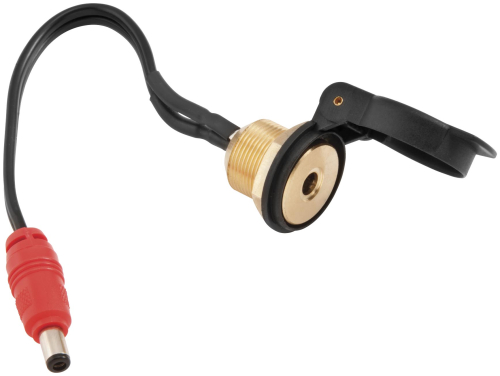 Firstgear - Firstgear 6in. DC Coax Panel Mount Connector - 951-2975