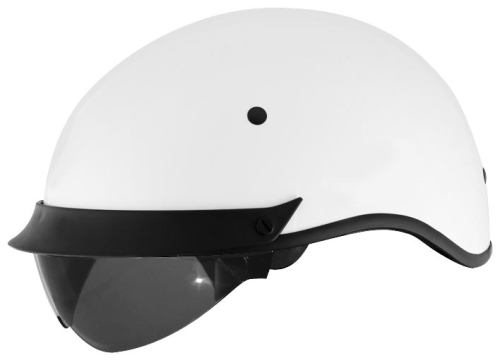 Cyber Helmets - Cyber Helmets U-72 Solid Helmet - 640860 - White - X-Small