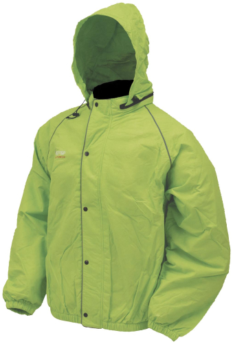 Frogg Toggs - Frogg Toggs Road Toad Rain Jacket - FT63132-482X - Hi-Vis Green - 2XL