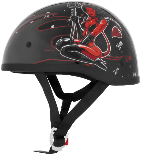 Skid Lid Helmets - Skid Lid Helmets Original Hell on Wheels Helmet - 646966 - Hell On Wheels - X-Large