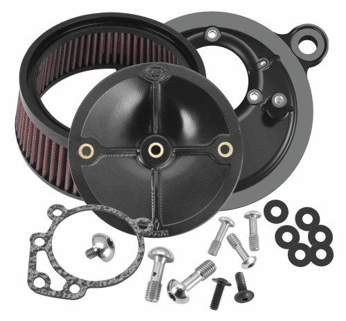 S&S Cycle - S&S Cycle Stealth Air Cleaner Kits for S&S Super E & G Carbs - 170-0113