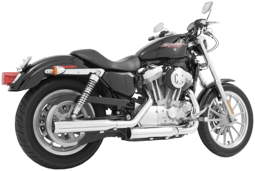 Freedom Performance - Freedom Performance 3 1/4in. Signature Slip-Ons - Chrome/Chrome Tips - HD00197